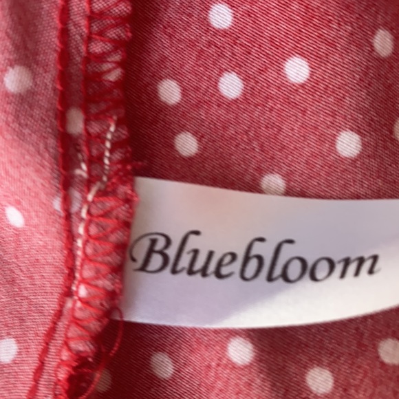 🔥NWOT Red Polkadot boho wrap skirt🔥 - Picture 5 of 6